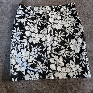 Chaps floral skirt